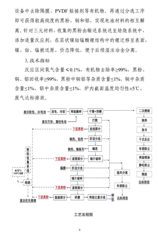 国家工业资源综合利用先进适用工艺技术设备目录供需对接指南之废旧动力电池综合利用工艺技术设备