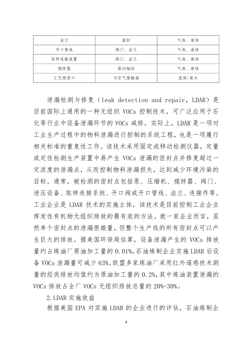 河南省《工业企业挥发性有机物泄漏检测与修复技术规范》公开征求意见