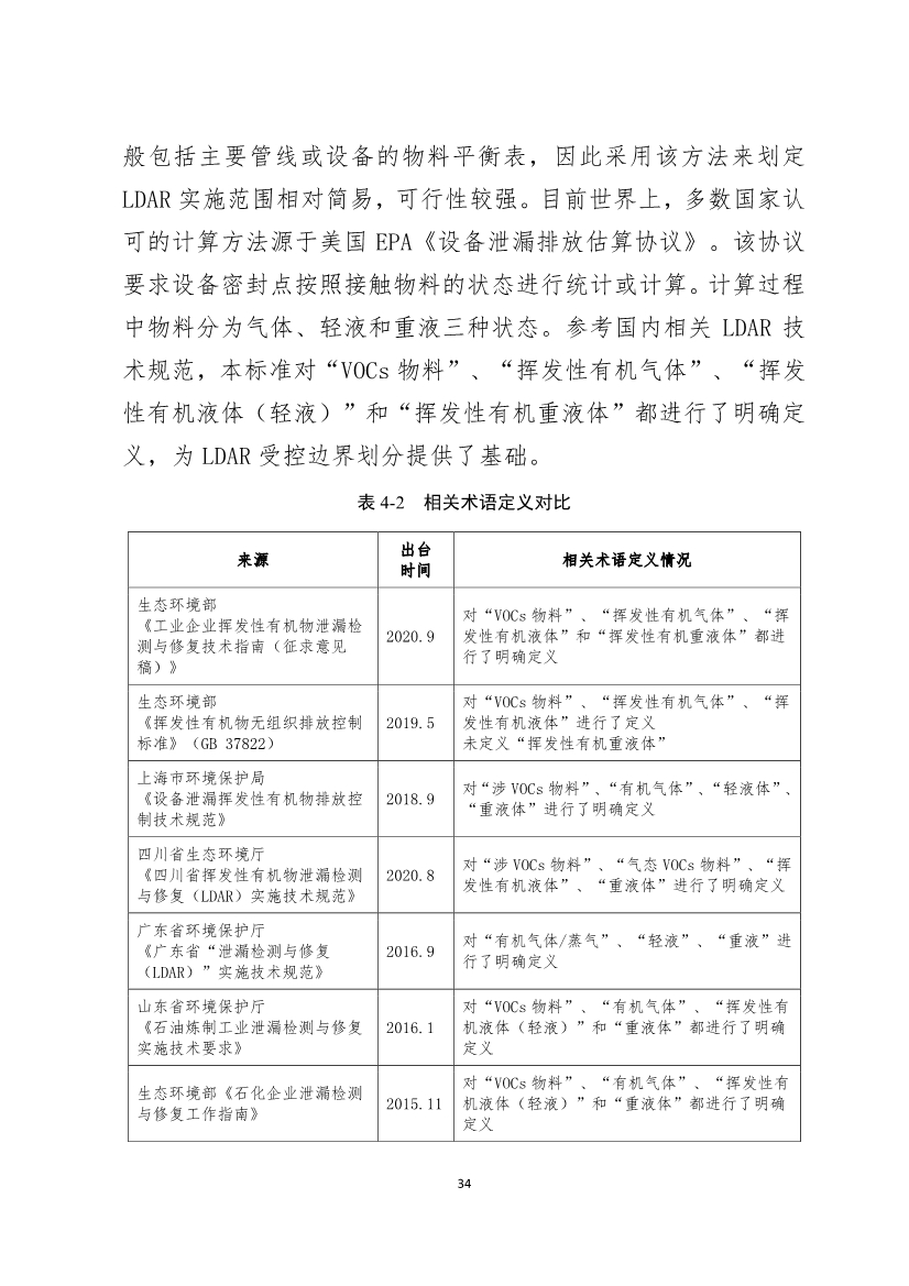 河南省《工业企业挥发性有机物泄漏检测与修复技术规范》公开征求意见