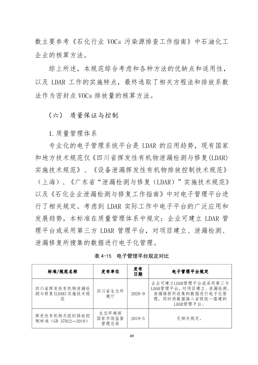 河南省《工业企业挥发性有机物泄漏检测与修复技术规范》公开征求意见