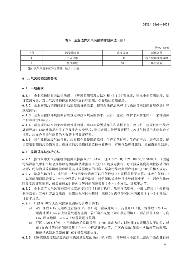 浙江省发布地标《化学纤维工业大气污染物排放标准》