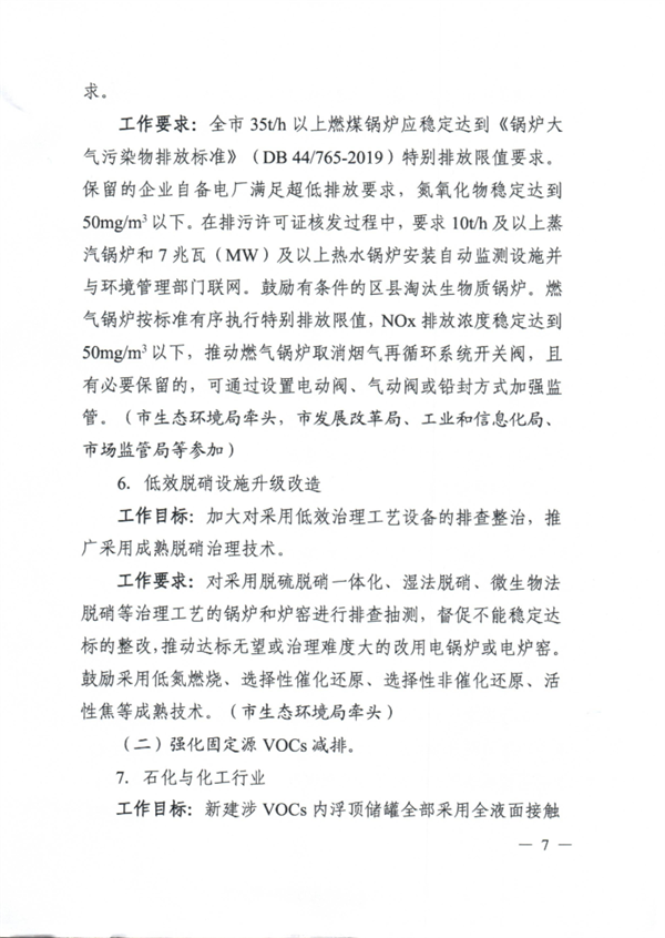 汕头市臭氧污染防治（氮氧化物和挥发性有机物协同减排）实施方案（2023-2025年）