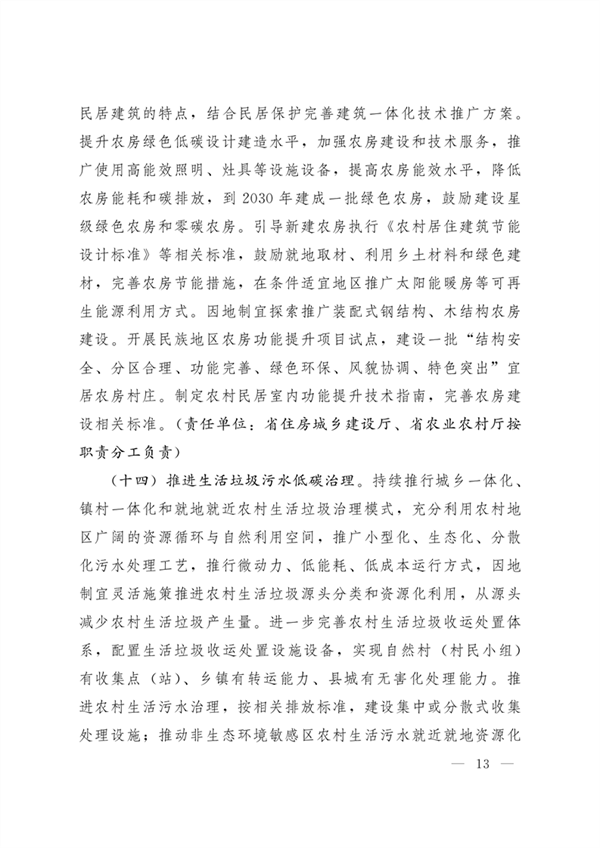 《云南省城乡建设领域碳达峰实施方案》发布