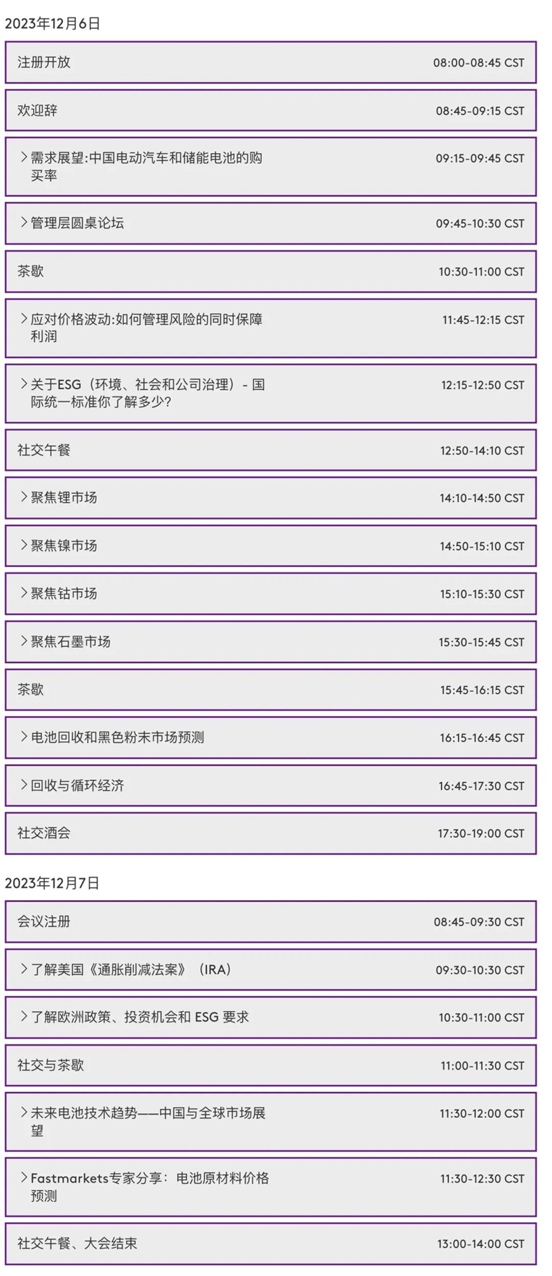 印尼镍矿协会、天齐锂业、Rio Tinto、华友钴业、LME、优美科等80＋企业确认参加Fastmarkets电池材料会议！-环保卫士