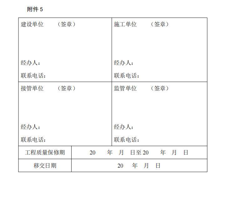 《福州市主城区市政排水设施特许经营项目市政排水工程移交管理办法》印发！