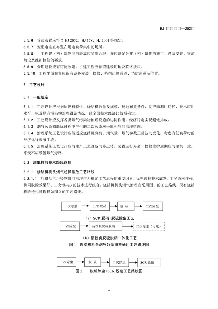 《钢铁工业烧结废气超低排放治理工程技术规范（征求意见稿）》发布！