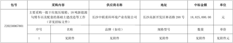 超1880万！盈峰中联环境中标垃圾中转站压缩设备及新能源转运车辆采购项目！-环保卫士