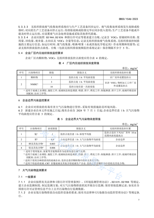 重庆市发布地标《玻璃工业大气污染物排放标准》