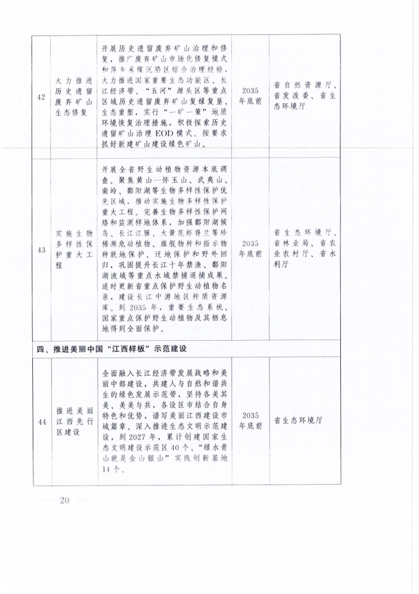 中共江西省委 江西省人民政府印发《关于全面推进美丽江西建设的实施意见》